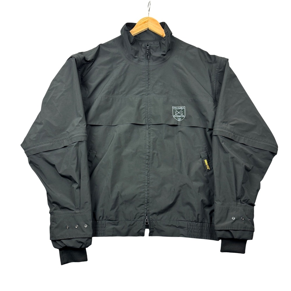 Zero Restriction Gore-Tex Golf Jacket Men Large Columbia Edgewater Zip Sleeves